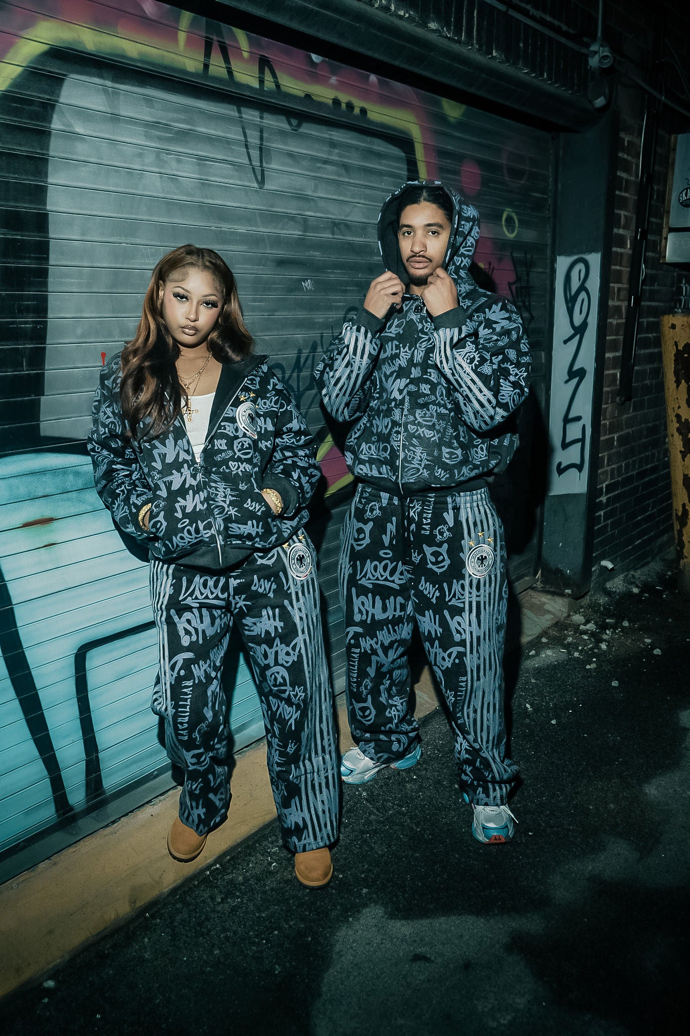 Blue Walking Galleriá Tracksuit