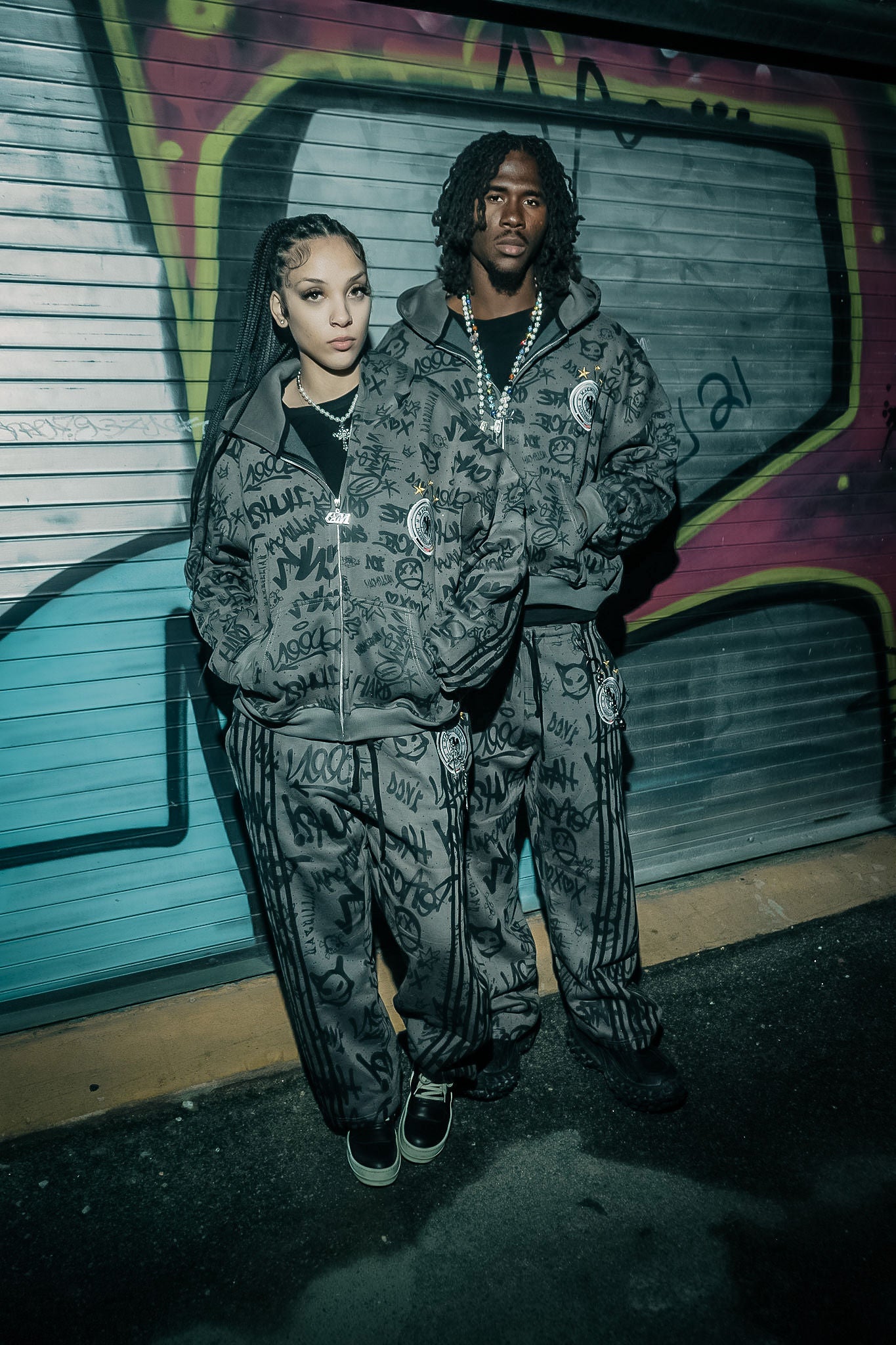 Gray Walking Galleriá Tracksuit